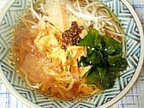 ☆焦がし葱油和風ラーメン☆